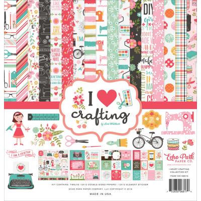 Echo Park -  I Heart Crafting Collection Kit